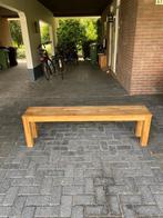 Mooie eikenhouten bank, Huis en Inrichting, Ophalen of Verzenden, Gebruikt, Rechthoekig, 125 cm of meer