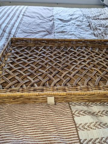 Riviera maison dienblad rustic rattan open weave beschikbaar voor biedingen
