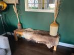 Rendiervacht twee stuks, Huis en Inrichting, Stoffering | Tapijten en Kleden, Ophalen, Minder dan 50 cm, 50 tot 100 cm, Bruin