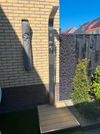 Buiten douche koud warm., Tuin en Terras, Ophalen of Verzenden, Gebruikt, Vast