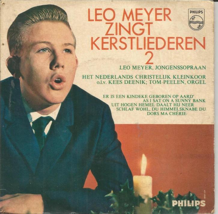 *KERST* Leo Meyer – Leo Meyer Zingt Kerstliederen 2, Cd's en Dvd's, Vinyl Singles, Zo goed als nieuw, EP, Nederlandstalig, 7 inch
