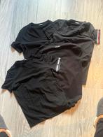 4 Dsquared2 Underwear T Shirts zwart maat S, Ophalen of Verzenden, Zo goed als nieuw, Zwart