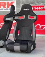 Sparco R333 Zwart Grijs Kuipstoel Sportstoel Racestoel