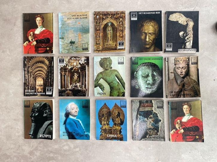 kunstboeken 14 st.  Elsevier Kunst Der Wereld, Boeken, Kunst en Cultuur | Beeldend, Gelezen, Overige onderwerpen, Ophalen of Verzenden