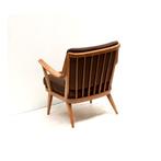 Vintage design fauteuil Knoll Antimott jaren '60 retro, Huis en Inrichting, Verzenden, Gebruikt, 75 tot 100 cm, 50 tot 75 cm