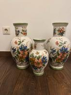 Prachtige set van vazen. Handgeschilderd., Antiek en Kunst, Ophalen of Verzenden