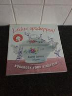 Lekker opscheppen! het origineelste kookboek voor kinderen, Boeken, Kookboeken, Karin Luiten, Gezond koken, Zo goed als nieuw