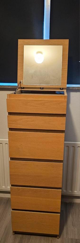Ikea Malm ladekast met spiegel - afbeelding 2
