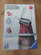 3d puzzel molen, Ophalen of Verzenden, Minder dan 500 stukjes, Zo goed als nieuw, Overige typen