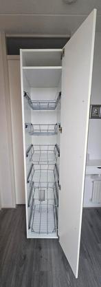 Keukenkast met draadmanden IKEA Metod, Ophalen, Zo goed als nieuw, 25 tot 50 cm, 200 cm of meer