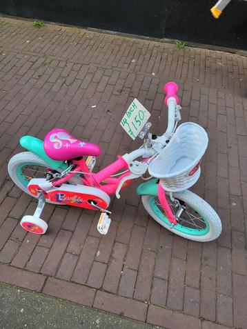 Volare Barbie 14 inch kinderfiets  beschikbaar voor biedingen