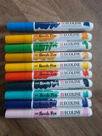 Ecoline Brushpennen Set, Hobby en Vrije tijd, Schilderen, Ophalen of Verzenden, Zo goed als nieuw, Waterverf