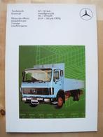 Mercedes Middelzware Bakwagen Brochure 1983 - 1213 t/m 1622, Ophalen, Mercedes, Zo goed als nieuw, Mercedes-Benz