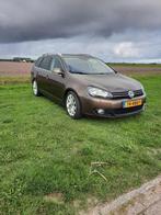 Volkswagen Golf 1.4 TSI 90KW Variant DSG 7 2011 Bruin, Auto's, Zwart, 4 cilinders, Bruin, Alcantara