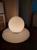 Witte bollamp, Huis en Inrichting, Ophalen, Zo goed als nieuw, Wit, Overige typen