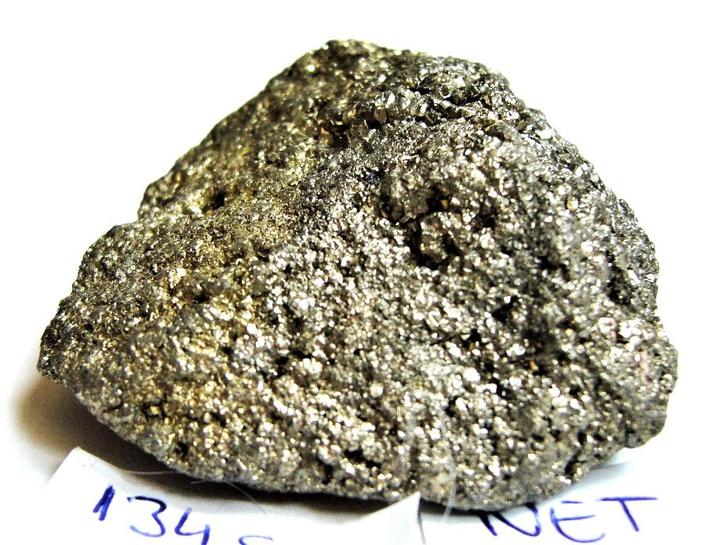 pyriet 134 gram GROTE piriet fools gold idioten goud, Verzamelen, Mineralen en Fossielen, Mineraal, Ophalen of Verzenden