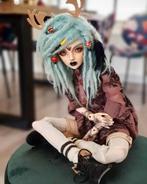 BJD 1/3 Switch man met custom tattoos en pruik (fullset), Verzamelen, Ophalen of Verzenden, Pop