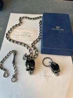Swarovski Skull kettingen en armband en sleutelhanger, Sieraden, Tassen en Uiterlijk, Kettingen, Ophalen of Verzenden, Zo goed als nieuw