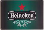 Heineken logo groen reclamebord van metaal wandbord deco, Verzamelen, Merken en Reclamevoorwerpen, Reclamebord, Info@deconoord.nl