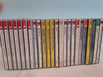 200 CD's; Beethoven, Mahler, Bach, Shostakovich, Schoenberg. beschikbaar voor biedingen