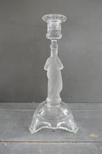 Art deco persglazen kandelaar religieus, Antiek en Kunst, Antiek | Religie, Verzenden