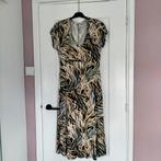 ENJOY jurk mt. L beige/zw/groen/wit, Ophalen of Verzenden, Zo goed als nieuw, Maat 42/44 (L)