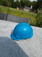 Bouwhelm geel en blauw, Ophalen, Gebruikt