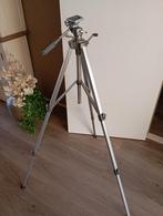 STEVIGE CAMERA STATIEF VERSTELBAAR MERK MIIDA TYPE MB474+TAS, Ophalen of Verzenden, Minder dan 150 cm, Driepoot