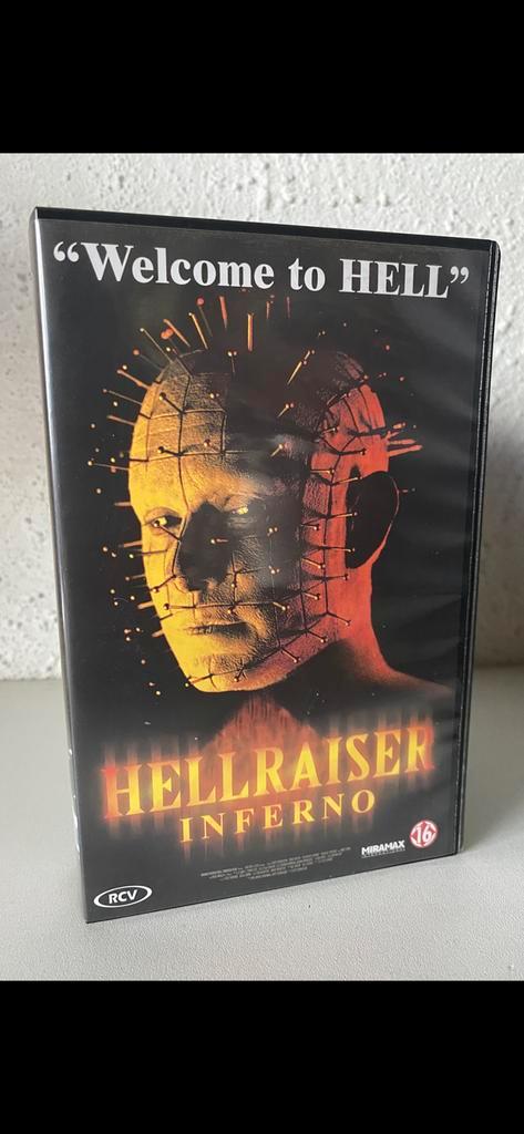 VHS:  ‘HELLRAISER 5: INFERNO’  (2000), Cd's en Dvd's, VHS | Film, Zo goed als nieuw, Horror, Vanaf 16 jaar, Ophalen of Verzenden