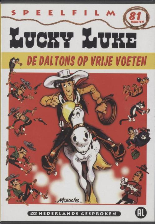 29) Lucky Luke: De Daltons op vrije voeten, Cd's en Dvd's, Dvd's | Tekenfilms en Animatie, Gebruikt, Amerikaans, Tekenfilm, Alle leeftijden