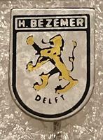 H. Bezemer Delft Speldje, Verzamelen, Ophalen of Verzenden, Gebruikt, Stad of Land, Speldje of Pin