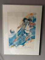 Ortho Owen sportlitho in lijst, Ophalen of Verzenden