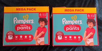 Vaste prijs. Pampers. Baby dry pants. 2 dichte verpakkingen beschikbaar voor biedingen