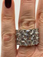 B126 Prachtige zilveren Thomas Sabo ring maat, 18 tot 19, Ophalen of Verzenden, X, Dame