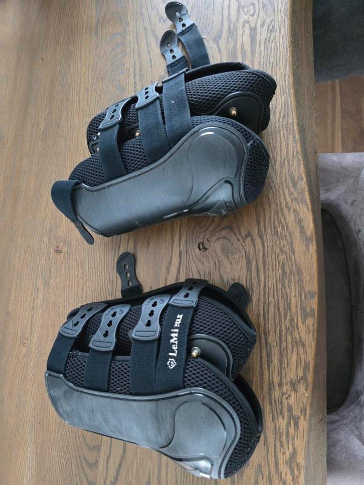 Leuk Mieux peesbeschermers maat M, Dieren en Toebehoren, Paarden en Pony's | Beschermers, Zo goed als nieuw, Ophalen