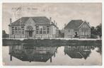 Strijen Christelijke School / schade zegelvlak, Verzenden, 1920 tot 1940, Gelopen, Zuid-Holland