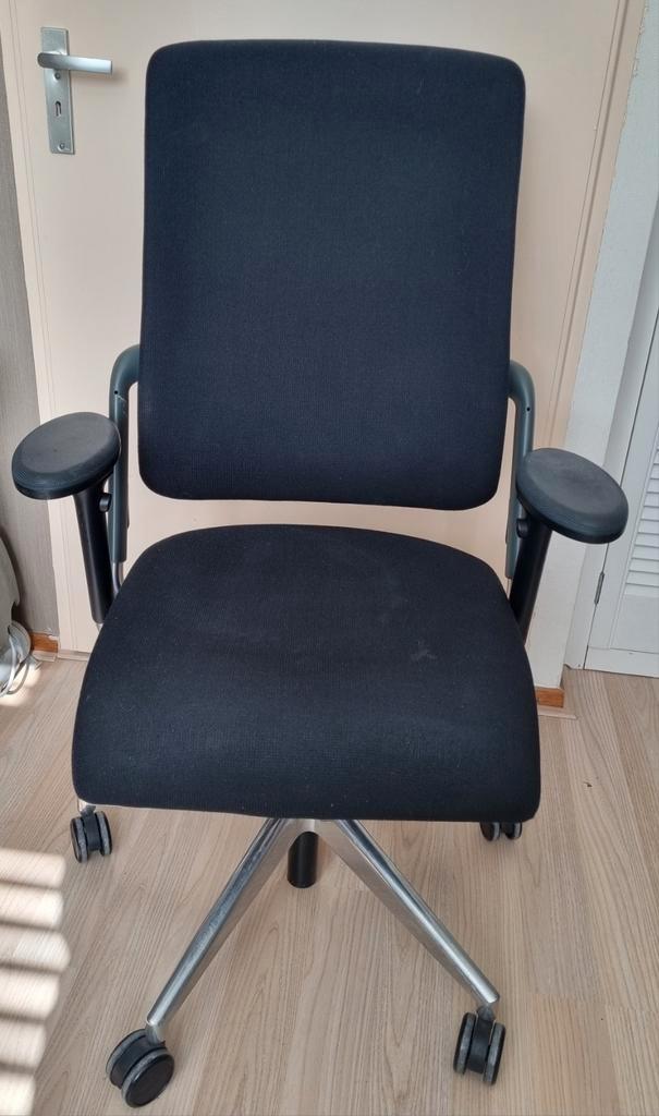 Bureaustoel Grahl Xenium  zwart/chroom Weinig gebruikt, Huis en Inrichting, Bureaustoelen, Zo goed als nieuw, Zwart, Ergonomisch