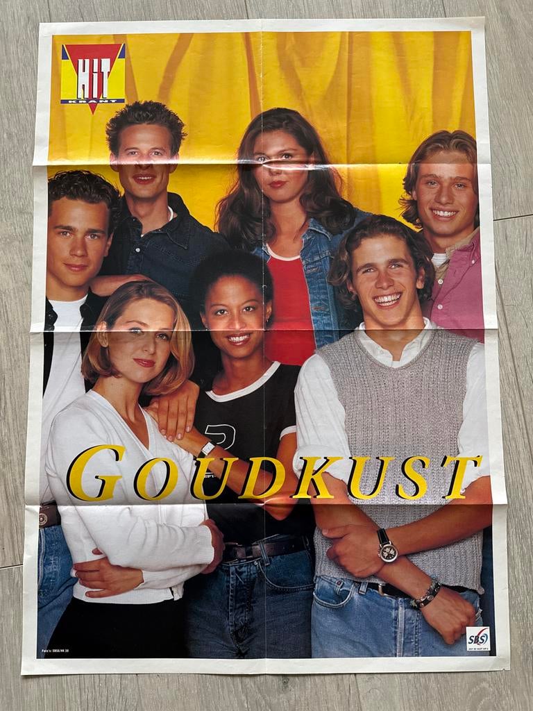 Goudkust Poster - Origineel Hitkrant, Cd's en Dvd's, Dvd's | Tv en Series, Alle leeftijden, Ophalen of Verzenden, Gebruikt, Drama