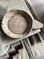 Houten schaal, Huis en Inrichting, Woonaccessoires | Schalen en Manden, Ophalen of Verzenden, Zo goed als nieuw, Rond, Hout