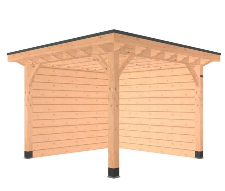 Overkapping excellent, douglas met overstek, Tuin en Terras, Tuinhuizen, Nieuw, Ophalen