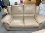 Lederen Salon - Fauteuil & Tweezitsbank natuzzi, Huis en Inrichting, Ophalen, Gebruikt, Leer, 75 tot 100 cm