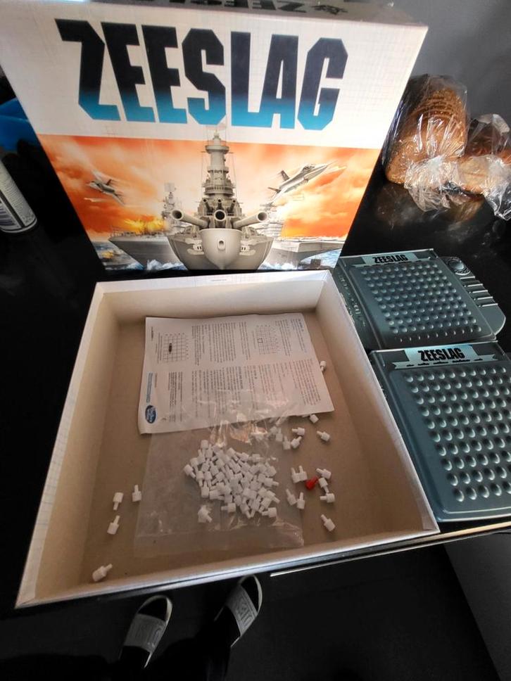 Zeeslag - Klassiek Bordspel. Super goede staat., Hobby en Vrije tijd, Gezelschapsspellen | Bordspellen, Gebruikt, Een of twee spelers