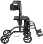 Rollator Duo Deluxe - Opvouwbare Rollator en rolstoel in één, Diversen, Rollators, Nieuw, Ophalen of Verzenden, Opvouwbaar