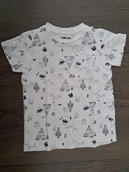 Jongens Shirt Pomp de Lux  - 98   jusa17, Kinderen en Baby's, Kinderkleding | Maat 98, Zo goed als nieuw, Jongen, Shirt of Longsleeve