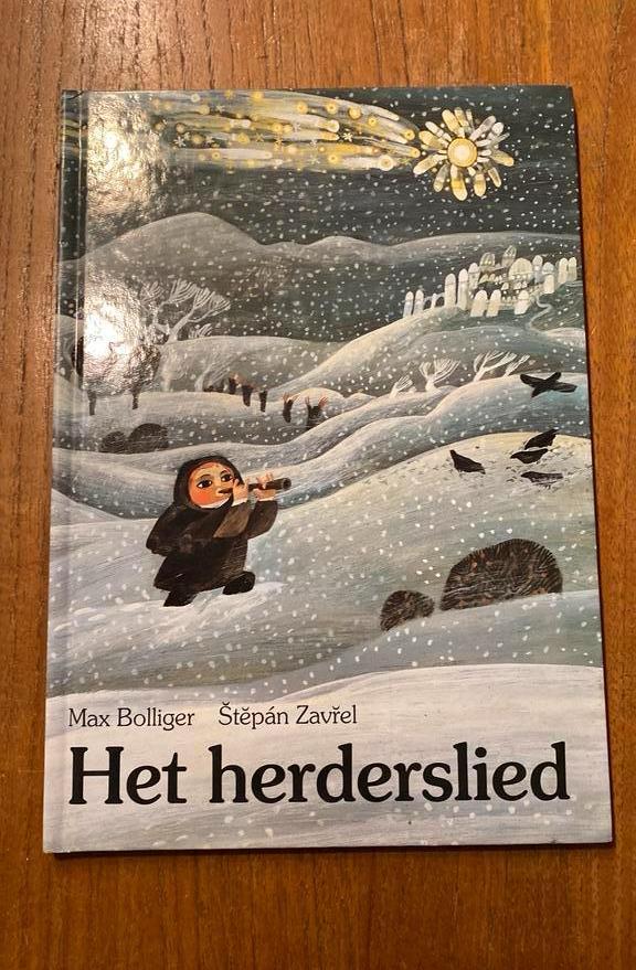 Het herderslied - Max Bollinger & Stepan Zavrel 1990 advent, Boeken, Prentenboeken en Plaatjesalbums, Nieuw, Prentenboek, Ophalen of Verzenden