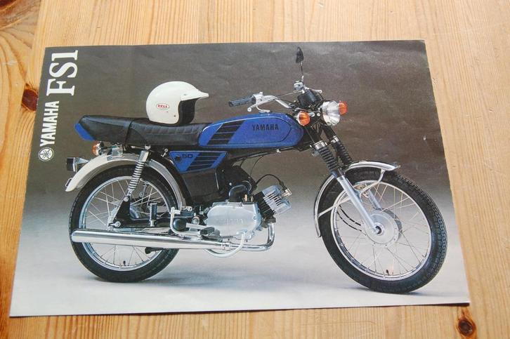 Yamaha FS-1, Fietsen en Brommers, Handleidingen en Instructieboekjes, Ophalen of Verzenden