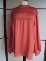 Norah blouse / 44 / warm koraal rood / z.g.a.n., Maat 42/44 (L), Ophalen of Verzenden, Zo goed als nieuw, Norah