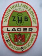 bieretiket Nederland 1-12 (2P) ZHB, Verzamelen, Ophalen of Verzenden, Zo goed als nieuw, Overige typen, Overige merken