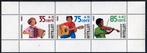 Nederlandse Antillen 730 postfris kinderzegels muziek 1982, Verzenden, Postfris
