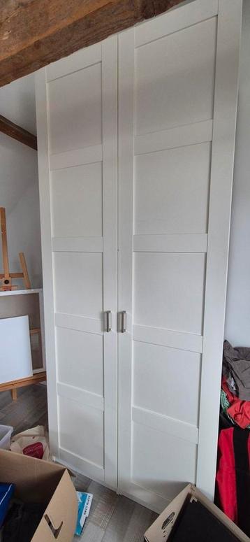 Pax kasten 2x, goede staat, incl draadmanden/planken/roedes beschikbaar voor biedingen